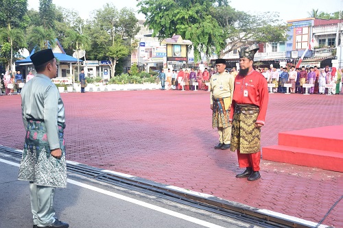 Pemkab Bengkalis Laksanakan Apel Peringatan Hari Jadi ke-68 Provinsi Riau