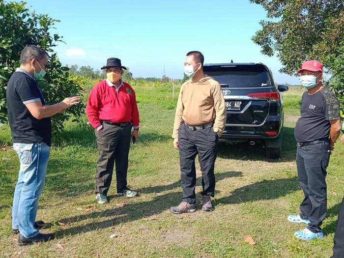 Perkuat Ketahanan Pangan, Wagubri dan Korwil BUMP Tinjau Lahan Pusdiklat Seknas BUMP Indonesia 