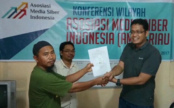 Gelar Konferwil, Ahmad S Udi Terpilih Pimpin AMSI Wilayah Riau
