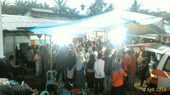Terperosok Lubang di KM 16 Lubuk Dalam, Siswa SMAN 10 Tewas dengan Kepala Retak