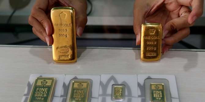 Awal 2021, Harga Emas Antam Dibuka Naik Menjadi Rp 969.000 per Gram