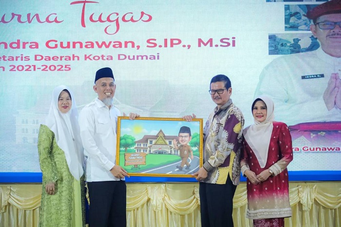 39 Tahun 8 Bulan Mengabdi Sebagai ASN, Wako Dumai Apresiasi Dedikasi  Indra Gunawan