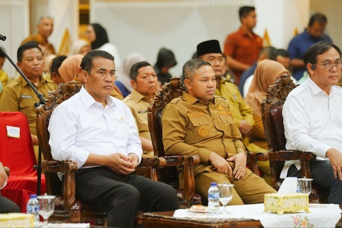 Punya 7 Juta Penduduk, Menteri Pertanian Amran Sulaiman  Minta  untuk Urusan Pangan Riau Bisa Mandiri