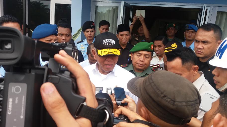 Usai Kunjungan Kerja, Menhan Tinggalkan Pekanbaru