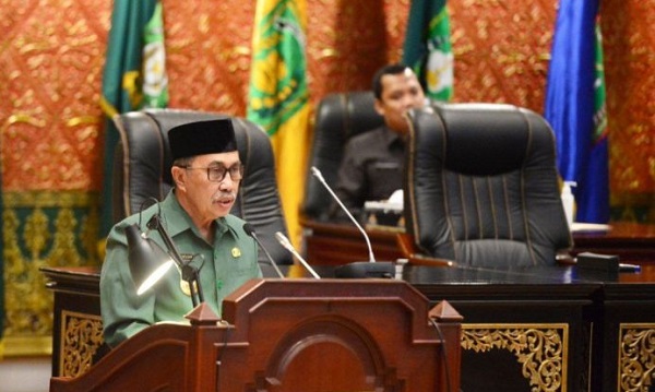 Disahkan, APBD Perubahan Provinsi Riau 2021 Rp9,69 Triliun