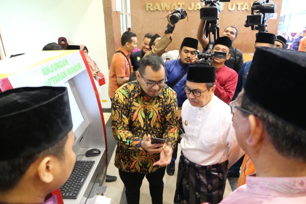 Makin Mudah, Berobat di RSUD Arifin Ahmad Pekanbaru Kini Bisa Online