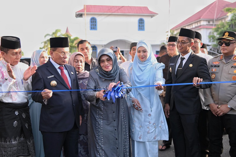 Pasar Ramadhan di Jalan Mawar  Bagansiapiapi Dibuka
