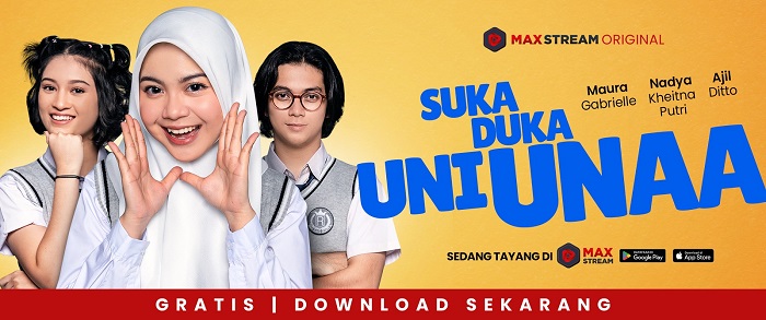 Telkomsel MAXstream dan Evos Esports  Rilis Film Orisinal “Suka Duka Uni Unaa”