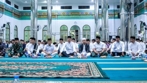 Pemkab Meranti Gelar Peringatan Nuzululqur'an di Masjid Agung Darul Ulum