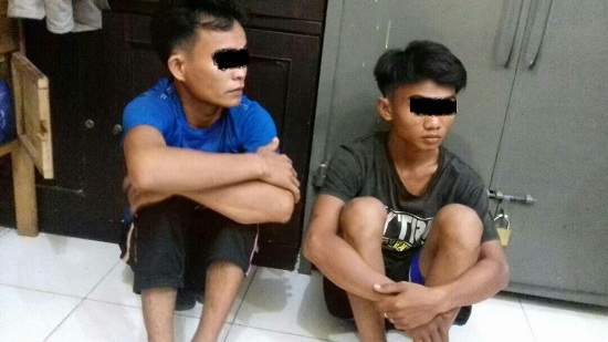 Mengancam Pakai Senjata Api Rakitan, 2 Karyawan PT Meroke Kuansing Diciduk Polisi