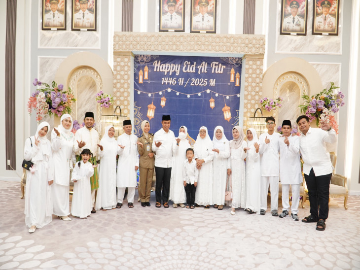 Bupati Kampar Gelar Open House Idulfitri 1446 H