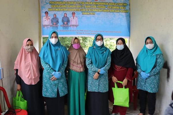 Rasidah Abdulgani: Angka Stunting di Siak Turun Dua Tahun Terakhir, Ini Target tahun 2021...