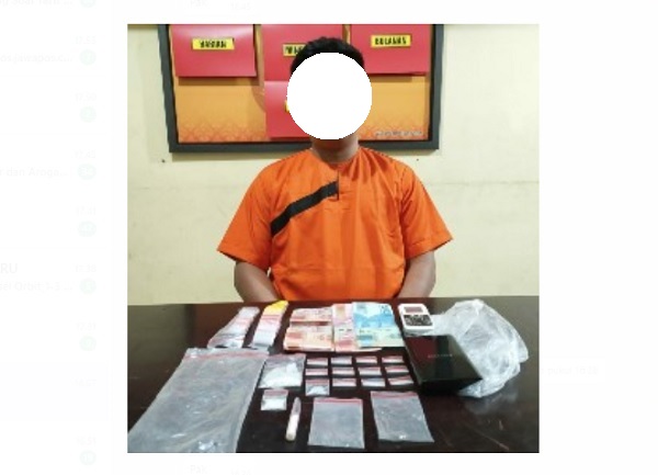 Seorang Warga Teluk Kabung Diamankan Polisi di  GUmanti Peranap
