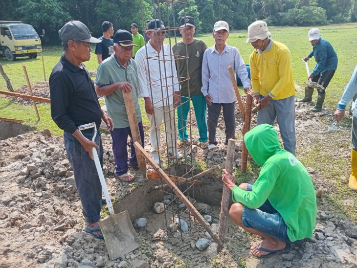 Persukuan Melayu Datuok Majolelo Dirikan Balai Adat di Pulau Belimbing Kuok