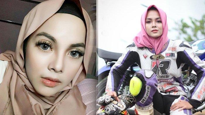 Doyan Balapan Pakai RX King, Video Ompong Wanita Cantik Berhijab Kintaan Mary Viral