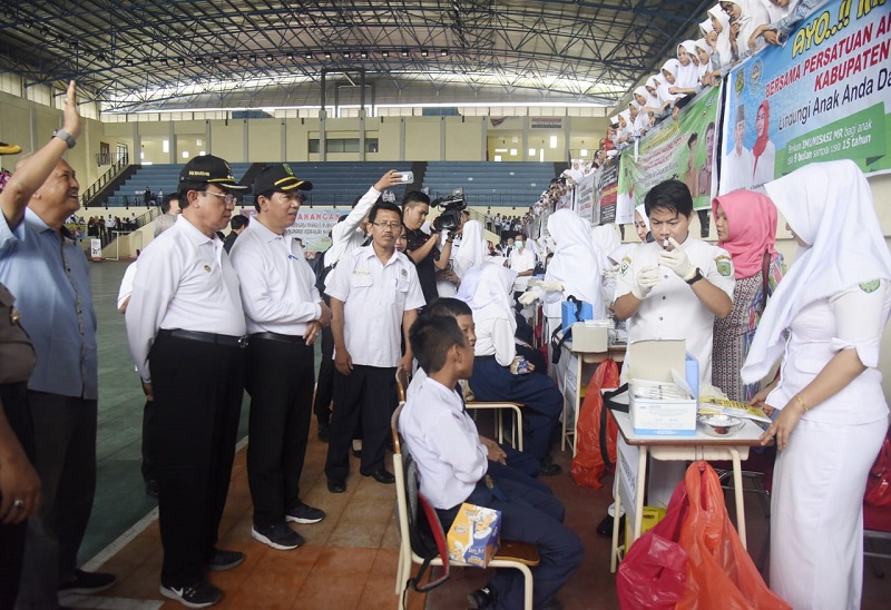 Karena Surat Edaran MUI, Imunisasi Measles Rubella Kepada Pelajar di Inhil Batal Dilaksanakan