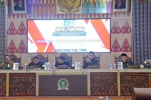 Bupati Bengkalis Terima Laporan Reses Masa Persidangan II Anggota DPRD Tahun Sidang 2025