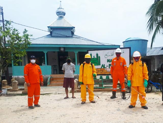 SKK Migas - EMP Bentu Ltd Bantu Cegah Covid-19 di Pelalawan dan Pekanbaru