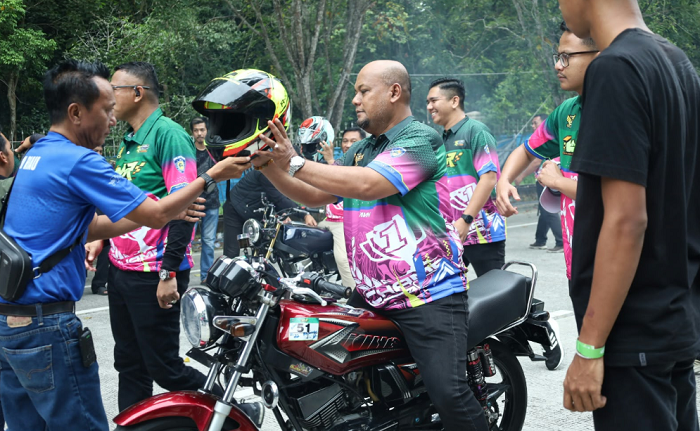 Syamsurizal Buka Kejurnas Drag Bike Region 1