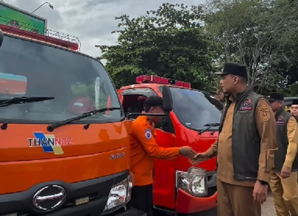 Pemkab Inhu Gelar Apel Kesiapsiagaan Penanganan Bencana Karhutla