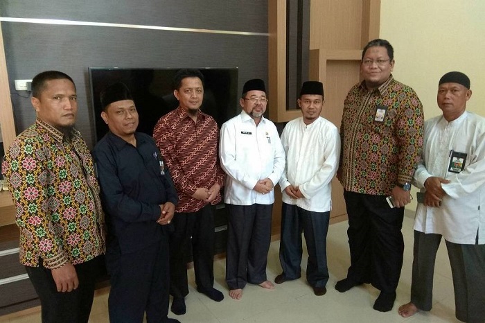Monitoring Laporan SiMBA, Baznas Riau Silaturrahmi dengan Sekdakab Bengkalis