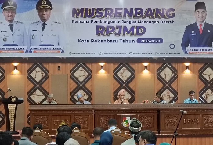 Susun RPJMD, Berikut Prioritas Pembangunan Pekanbaru 5 Tahun ke Depan