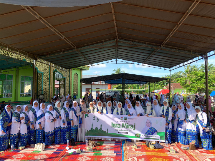 Safari Dakwah BKMT Kab. Kampar digelar Di Desa Deli Makmur Kecamatan Kampa