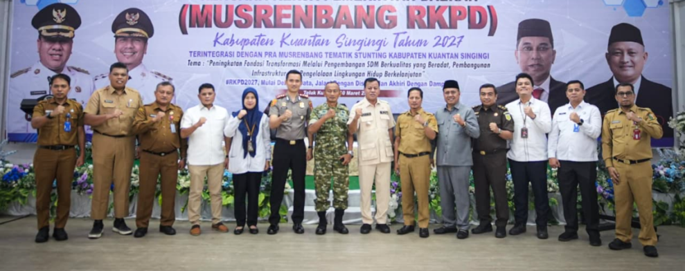 Bupati Kuansing Buka Musrenbang RKPD 2026