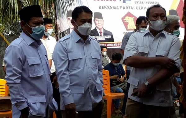 Partai Gerindra Gelar Vaksinasi Massal di Rumah Aspirasi Wakil Ketua DPRD Inhu Suwardi Ritonga