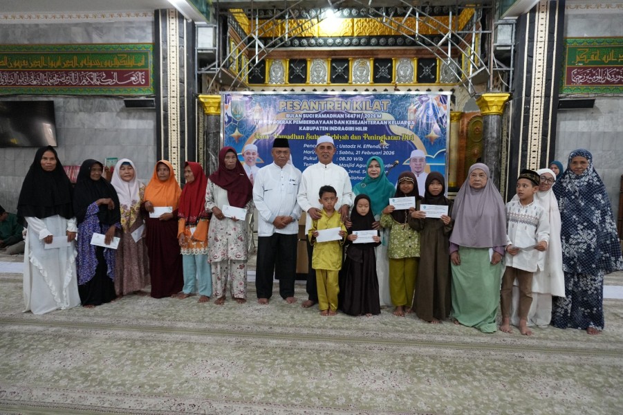 Isi Ramadan dengan Giat Manfaat, TP. PKK Inhil Taja Pesantren Kilat