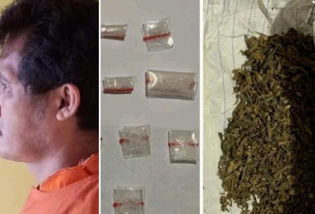 Lagi Asik Menunggu Pembeli, Pengedar Sabu dan Ganja Ditangkap Polres Rohil