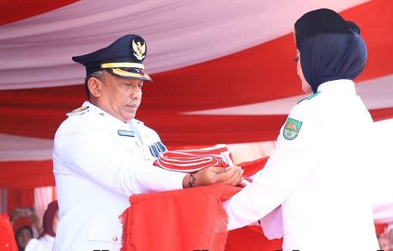 Pemkab Rohul Gelar Upacara HUT RI ke 80