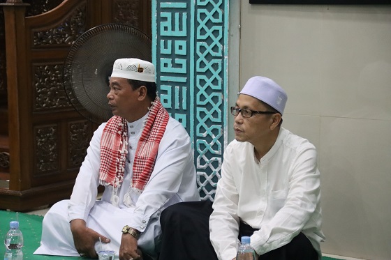 Asisten I Setda Inhil, Hadiri Peringatan Maulid Nabi Muhammad SAW di Masjid Jami Daarul Hudhori