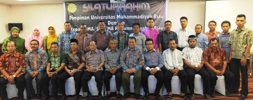 UMRI Gelar Silaturrahmi dengan Kepala SLTA Muhammadiyah Se-Riau