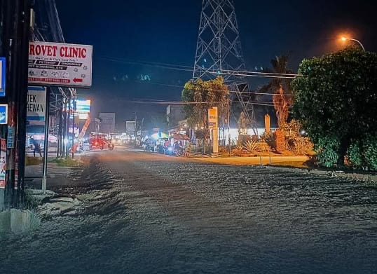 Jalan Umbansari Mulai Diperbaiki