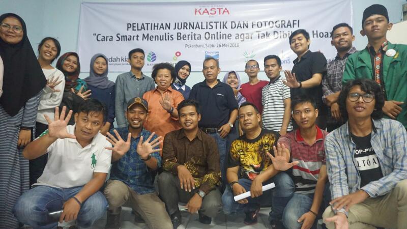 Belajar Bikin Berita, Pers Kampus Antusias Ikuti Pelatihan Jurnalistik dan Fotografi KASTA Riau