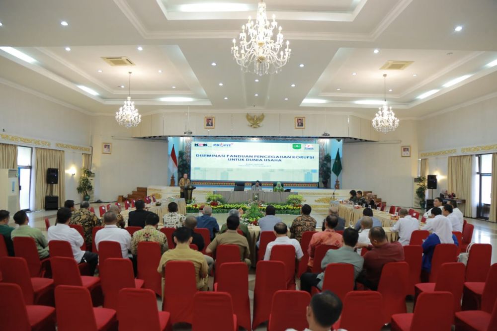 KPK Sosialiasi Panduan Pencegahan Korupsi untuk Pelaku Usaha di Riau