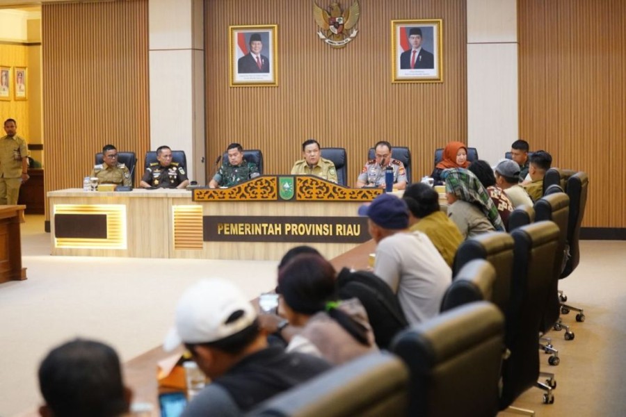 Tuntut Kepastian Relokasi, Warga TNTN Sampaikan Aspirasi ke Pemprov Riau