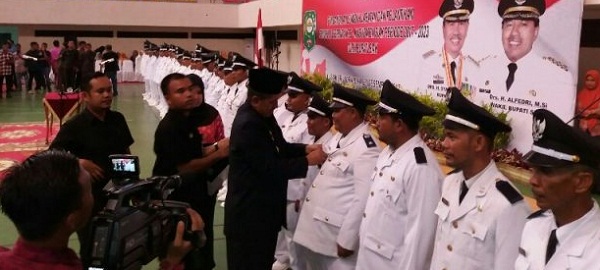 33 Penghulu di Siak Dilantik, Ini Pesan Wakil Bupati...