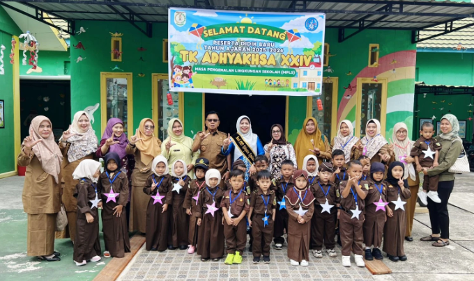 Bupati Asmar dan Bunda PAUD Meranti Monitoring MPLS di Sejumlah Sekolah