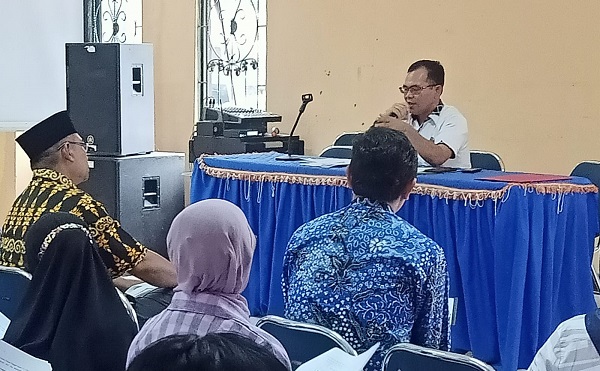 Disdikpora Rohul Sosialisasikan Penulisan Ijazah Tingkat SD