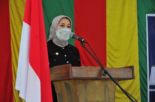 Bupati Rezita Hadiri Pengukuhan Enam Organisasi  Keagamaan di Pasir Penyu