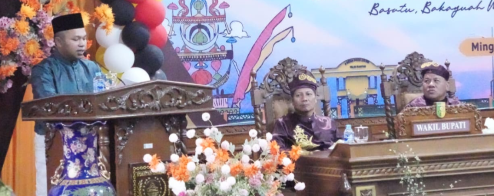 Gubernur Riau dan Bupati Suhardiman Amby Hadiri Paripurna Istimewa HUT ke-26 Kabupaten Kuantan Singingi