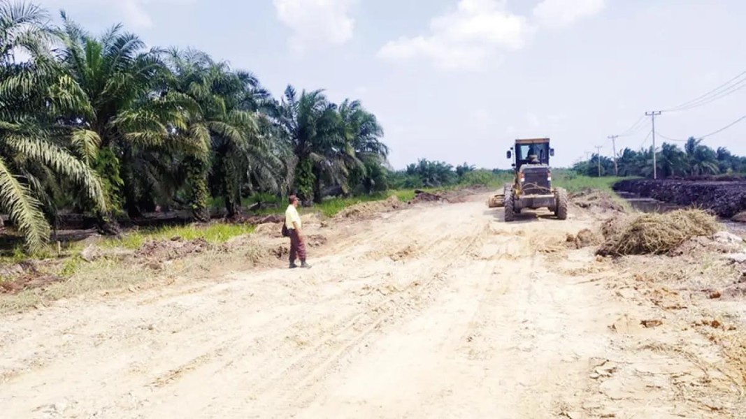 PUPR Riau Mulai Perbaiki Jalan Sontang-Duri