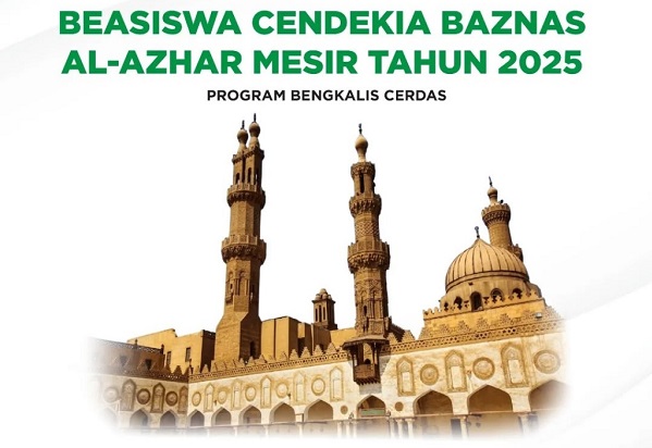 BAZNAS Bengkalis Buka Peluang Studi ke Al-Azhar Mesir Lewat Beasiswa Cendekia 2025