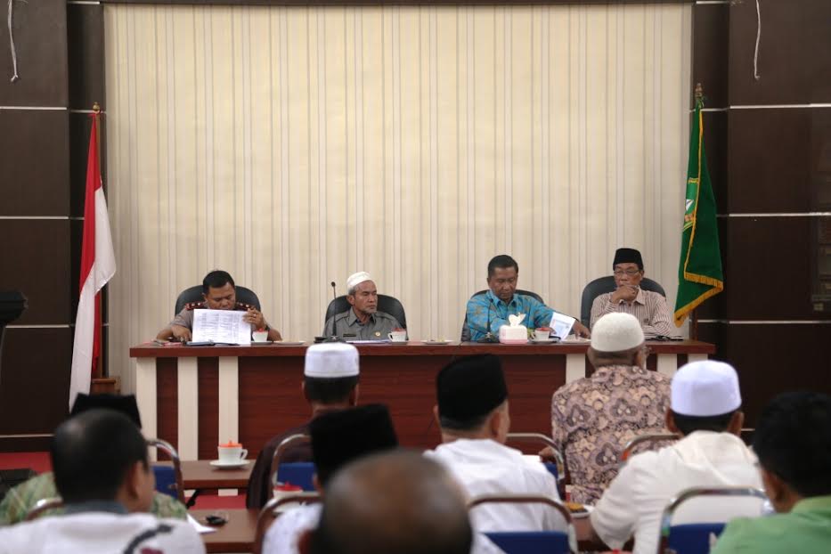 Rapat Final, Wabup Optimis MTQ Kabupaten Meranti ke VIII Berjalan Sukses dan Meriah