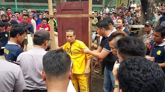 Polsek Bangko Gelar Rekonstruksi Pembunuhan Iyet, 25 Adegan Diperagakan