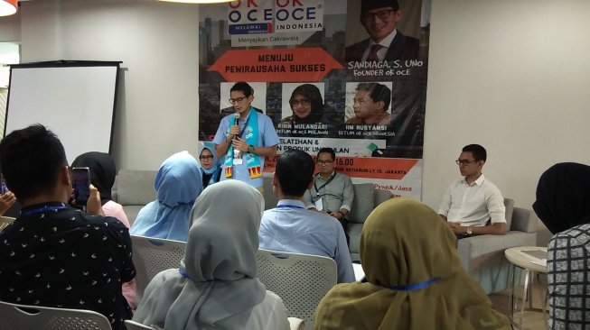 Tak Ikut Rombongan Prabowo ke Brunei, Sandiaga: Saya di Makassar, Nggak Diajak...