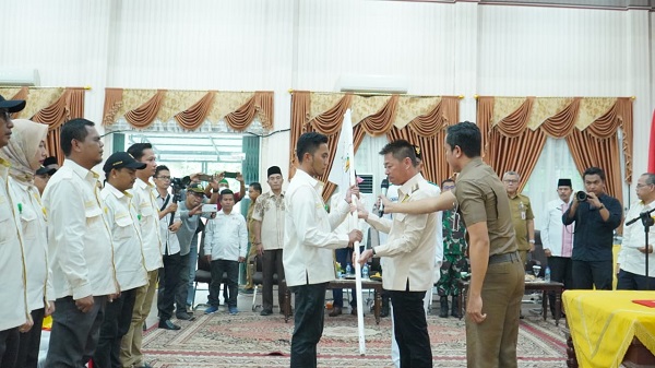 Bupati Afrizal Sintong Kukuhkan Pengurus FKDM Kabupaten dan Kecamatan se-Rohil