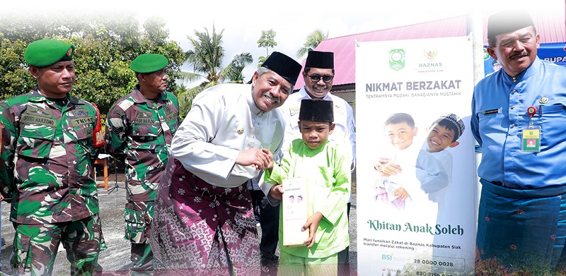 Bupati Siak Laksanakan Bujang Kampung di Teluk Lanus